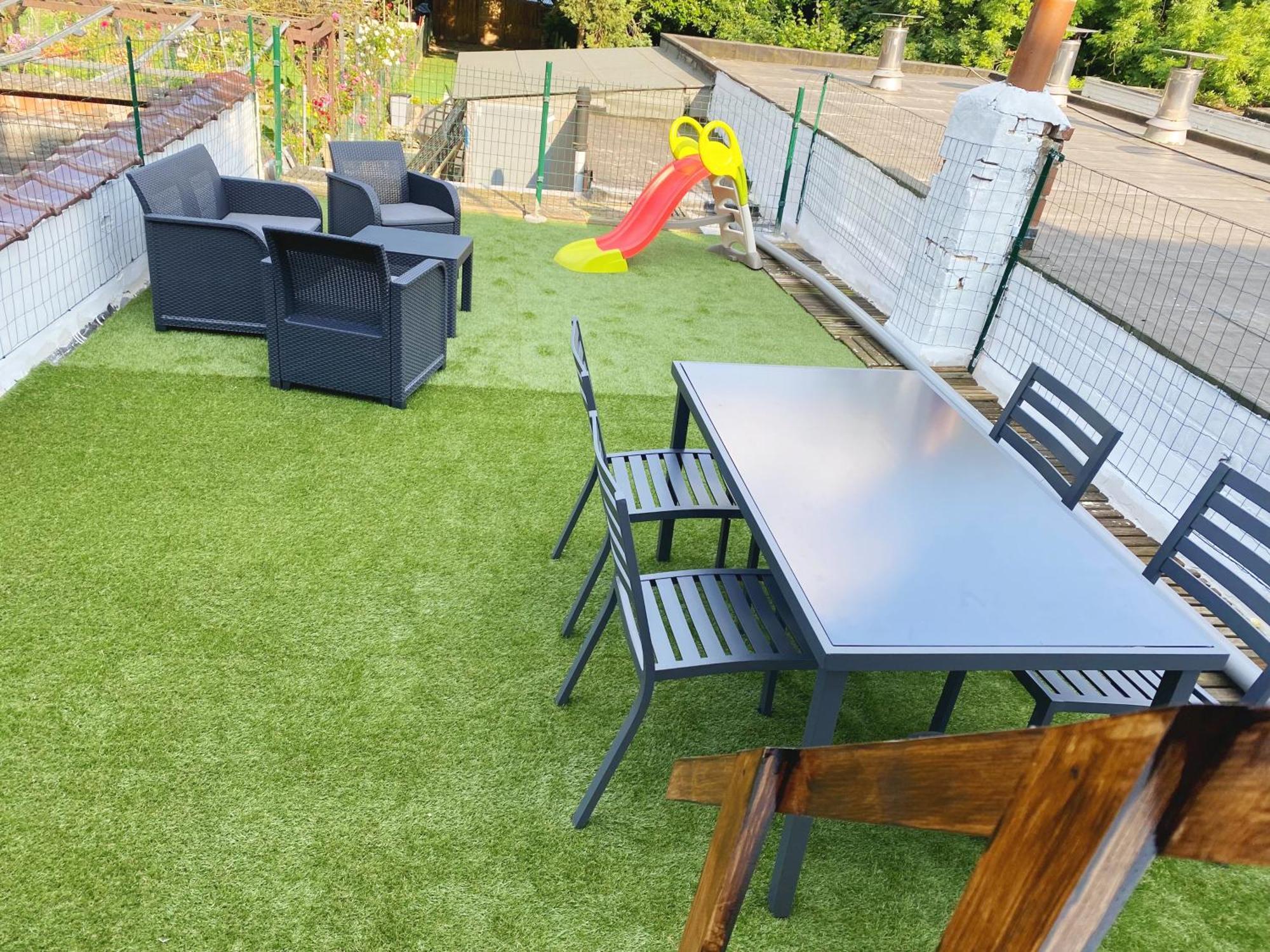 Sweet Home With Big Terrace Brussels Exterior photo